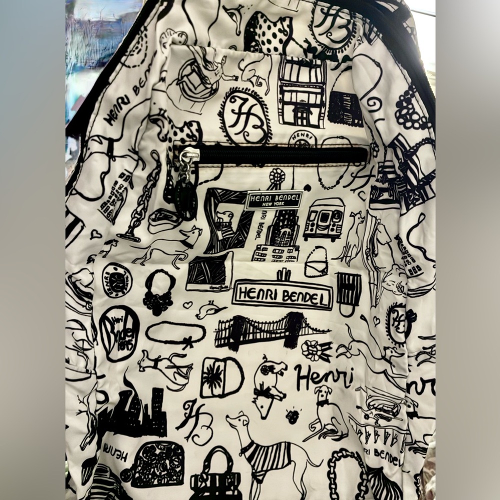 Henri Bendel Packable Backpack Featuring Izak Zen… - image 5